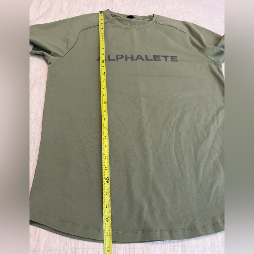 Alphalete Short Sleeves | Core Tee – Sage - Picture 4 of 5